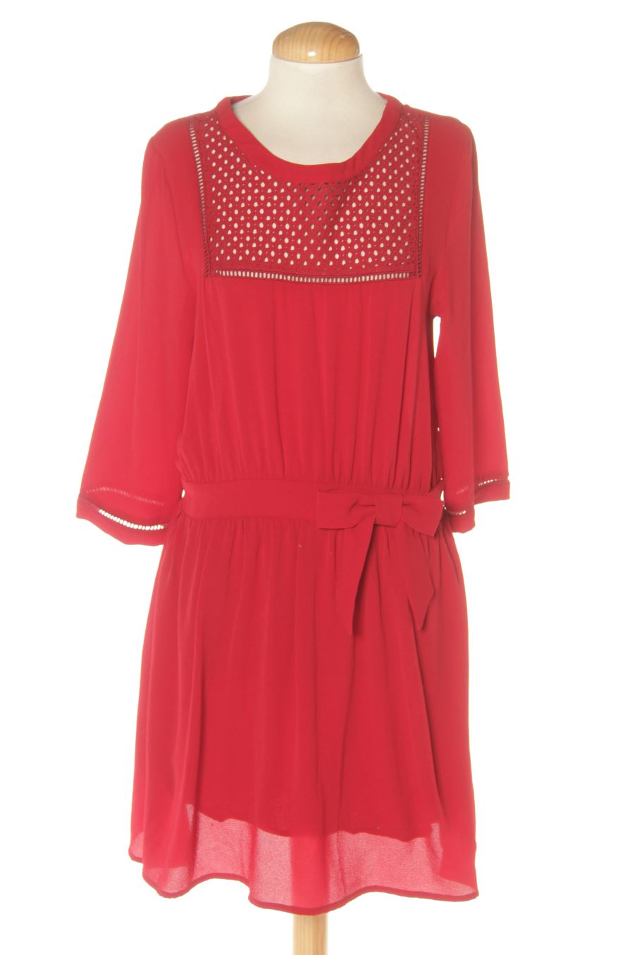 Robe casual YCOO de la taille M, de couleur rouge
