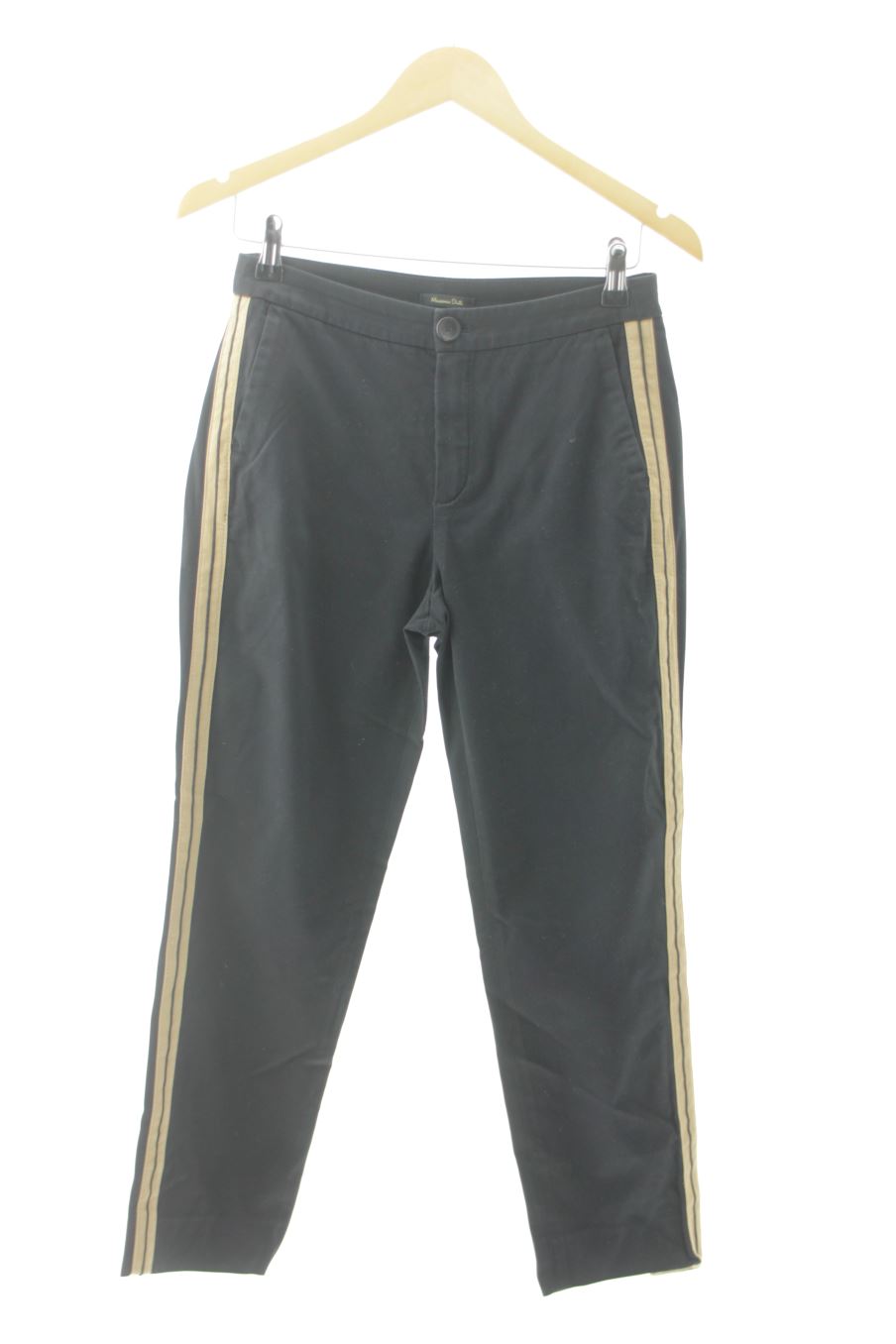 Pantalón de Massimo Dutti de la talla 36, de color negro