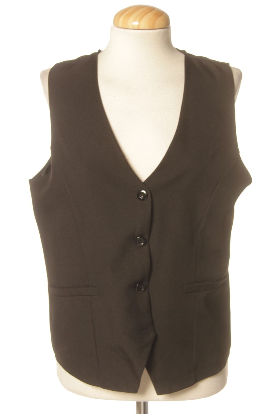 Gilet di stoffa de New collection de la talla M, de color nero