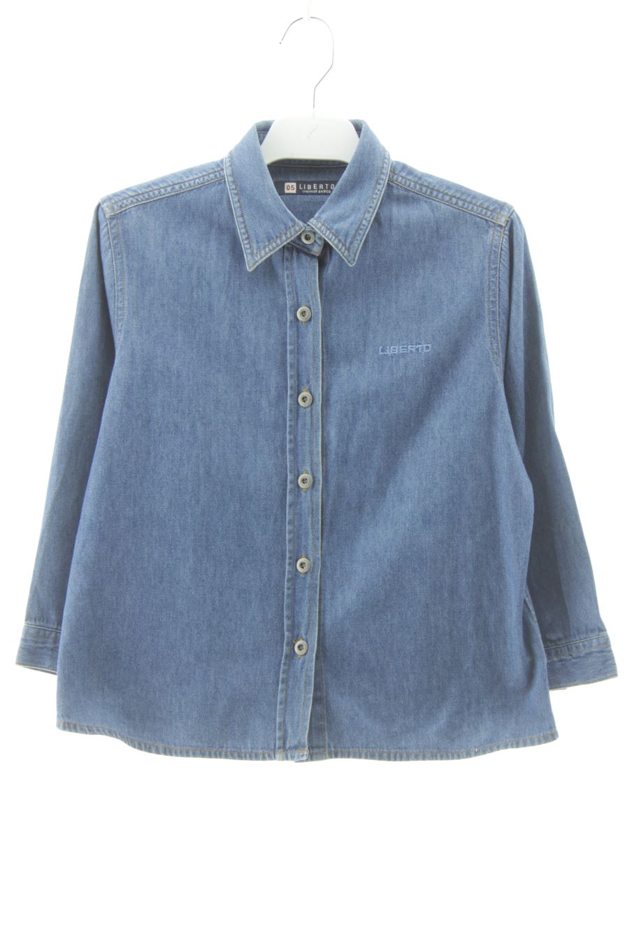 Chemise manches longues Liberto de la taille 12 ans de denim de seconde main