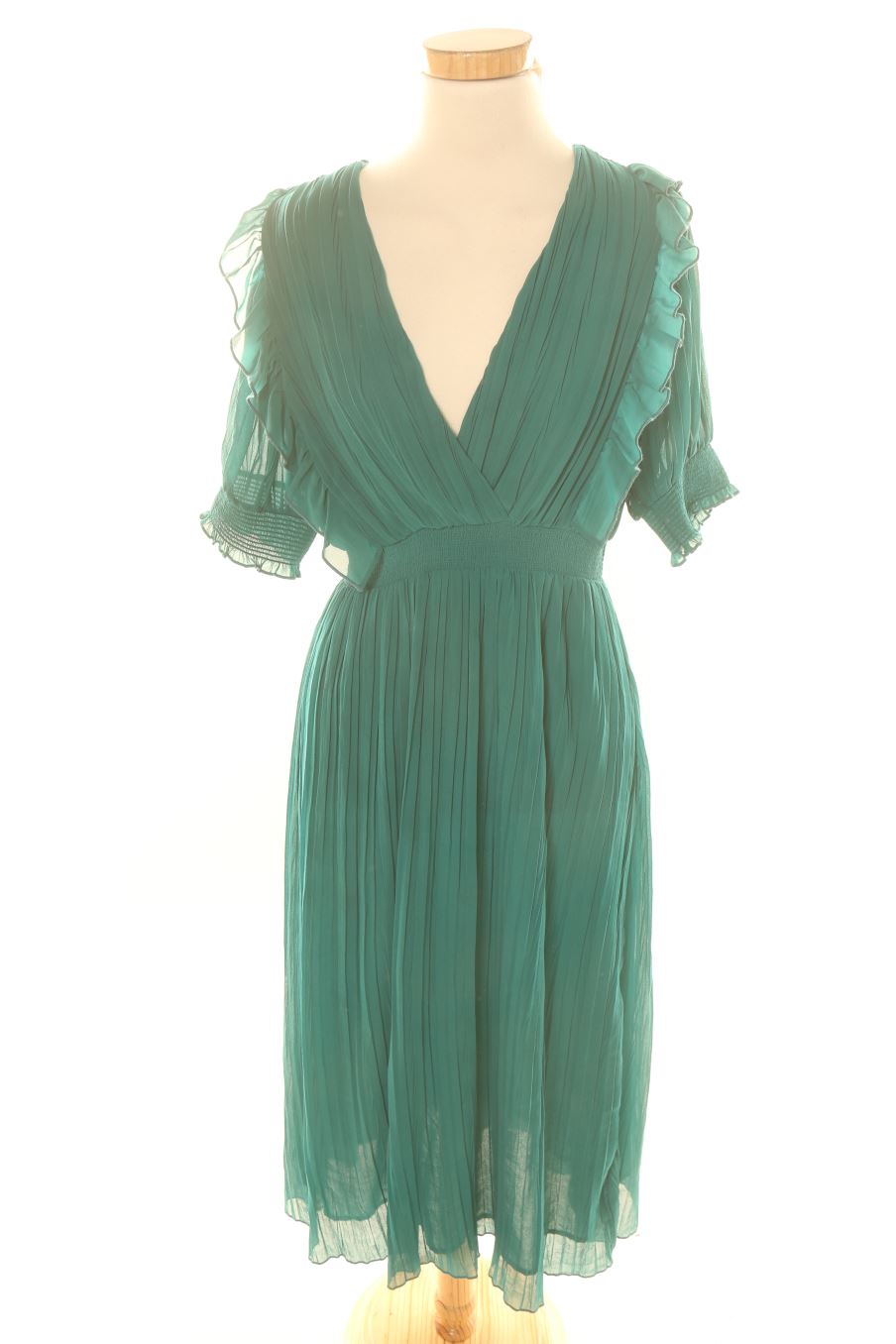 Robe vert emeraude zara sale