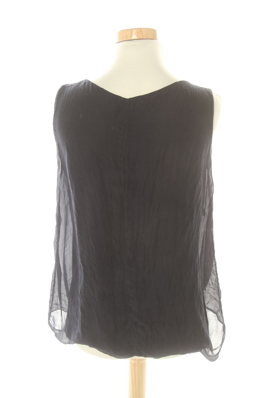 Top de Elena Baldi  de la talla S, de color azul marino
