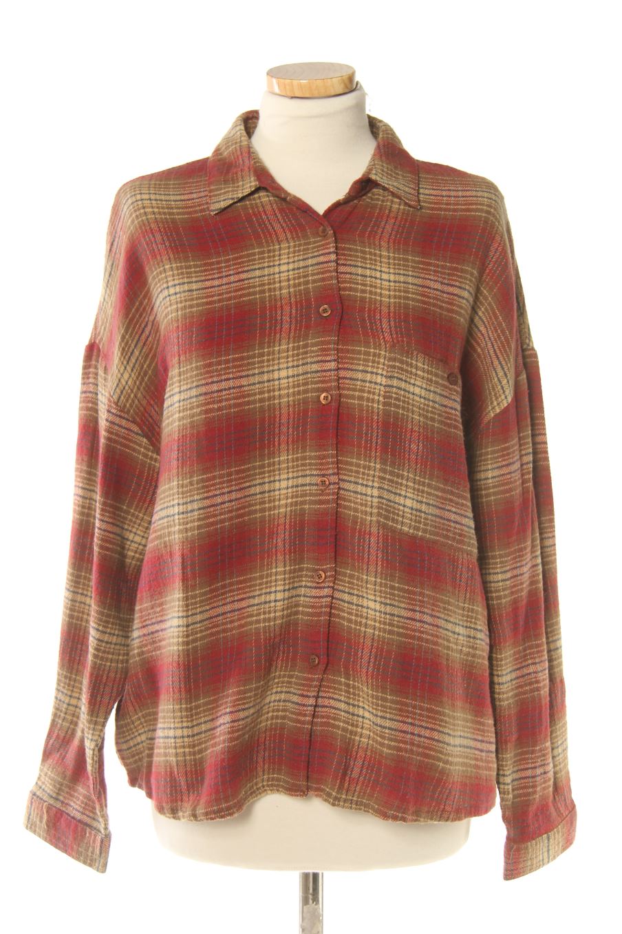 Chemise Pull & Bear de la taille M, de couleur carreaux