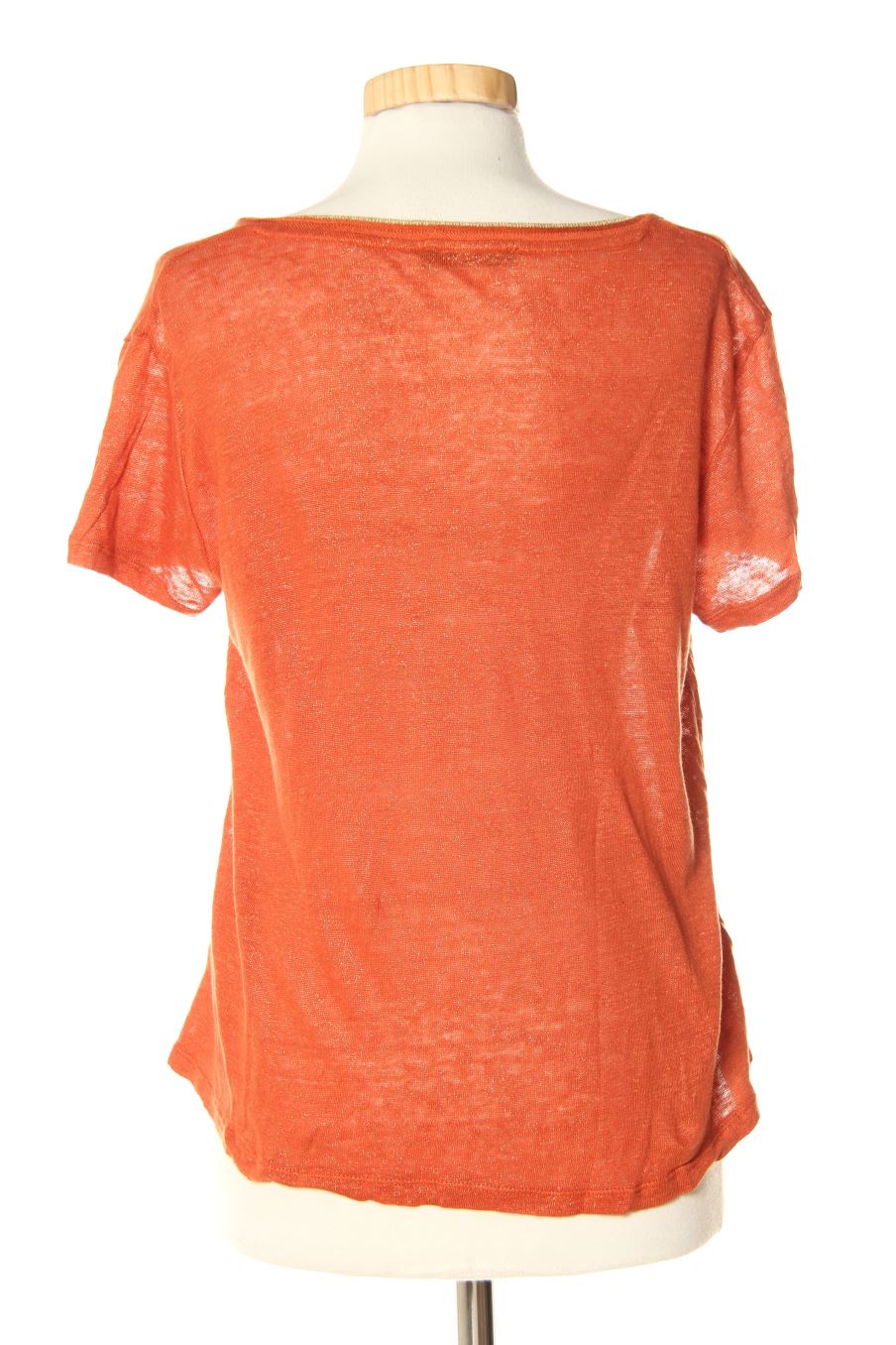T-shirt Monoprix de la taille M, de couleur orange