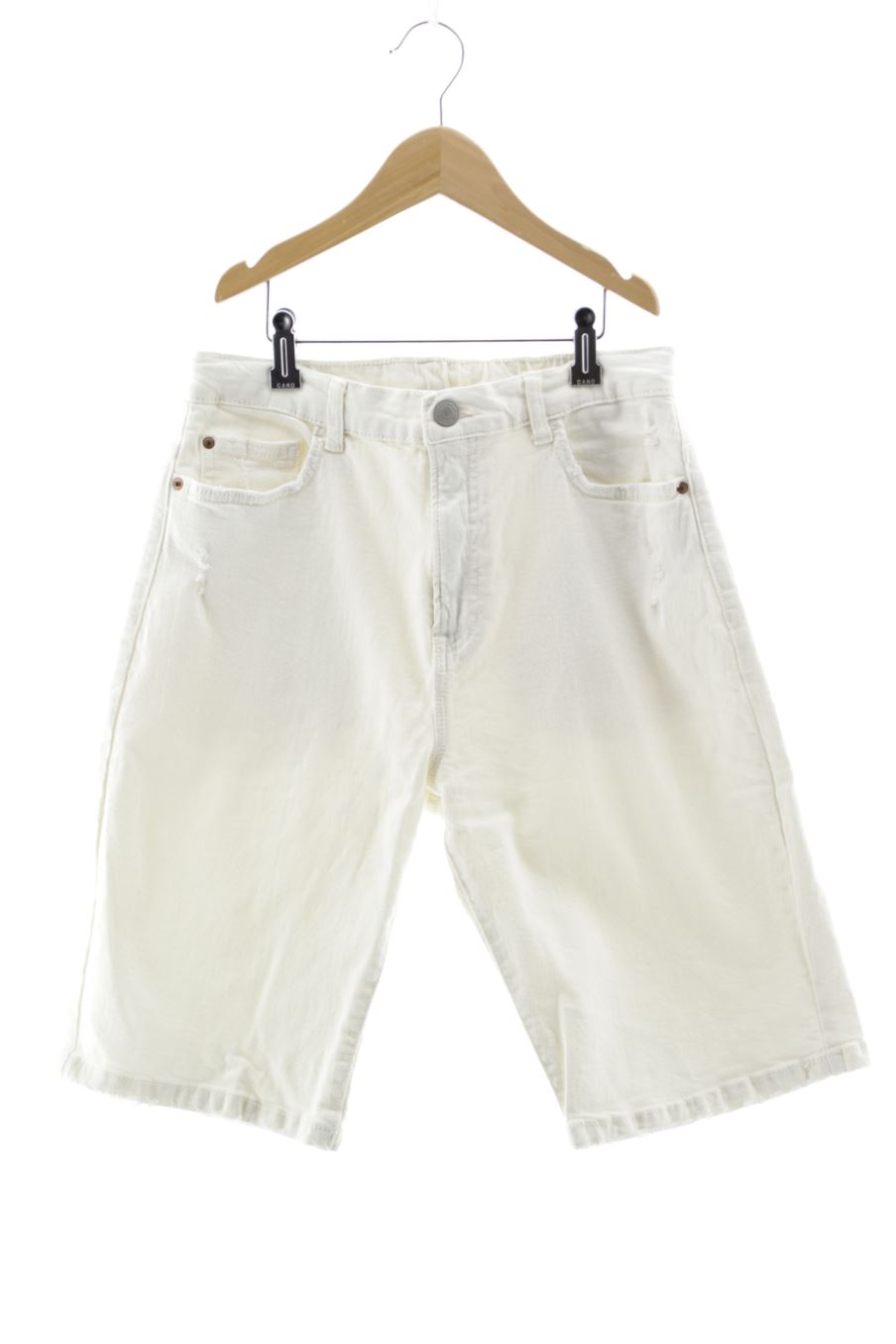 Vaqueros cortos de Zara de la talla 13 años de denim de segunda mano