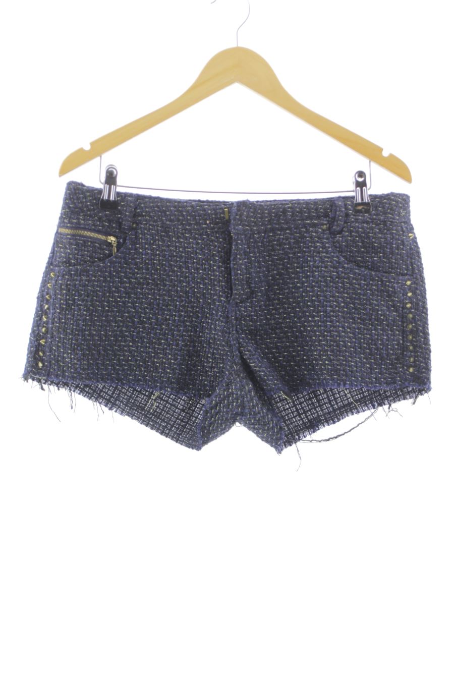 Pantalón corto de Pull & Bear de la talla 40, de color azul marino
