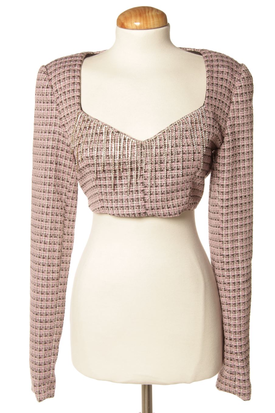 Top de Bershka de la talla M, de color estampado