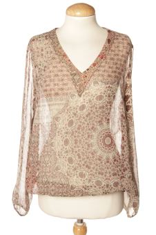 Blusa a maniche lunghe S Cortefiel, foto 1 di 2