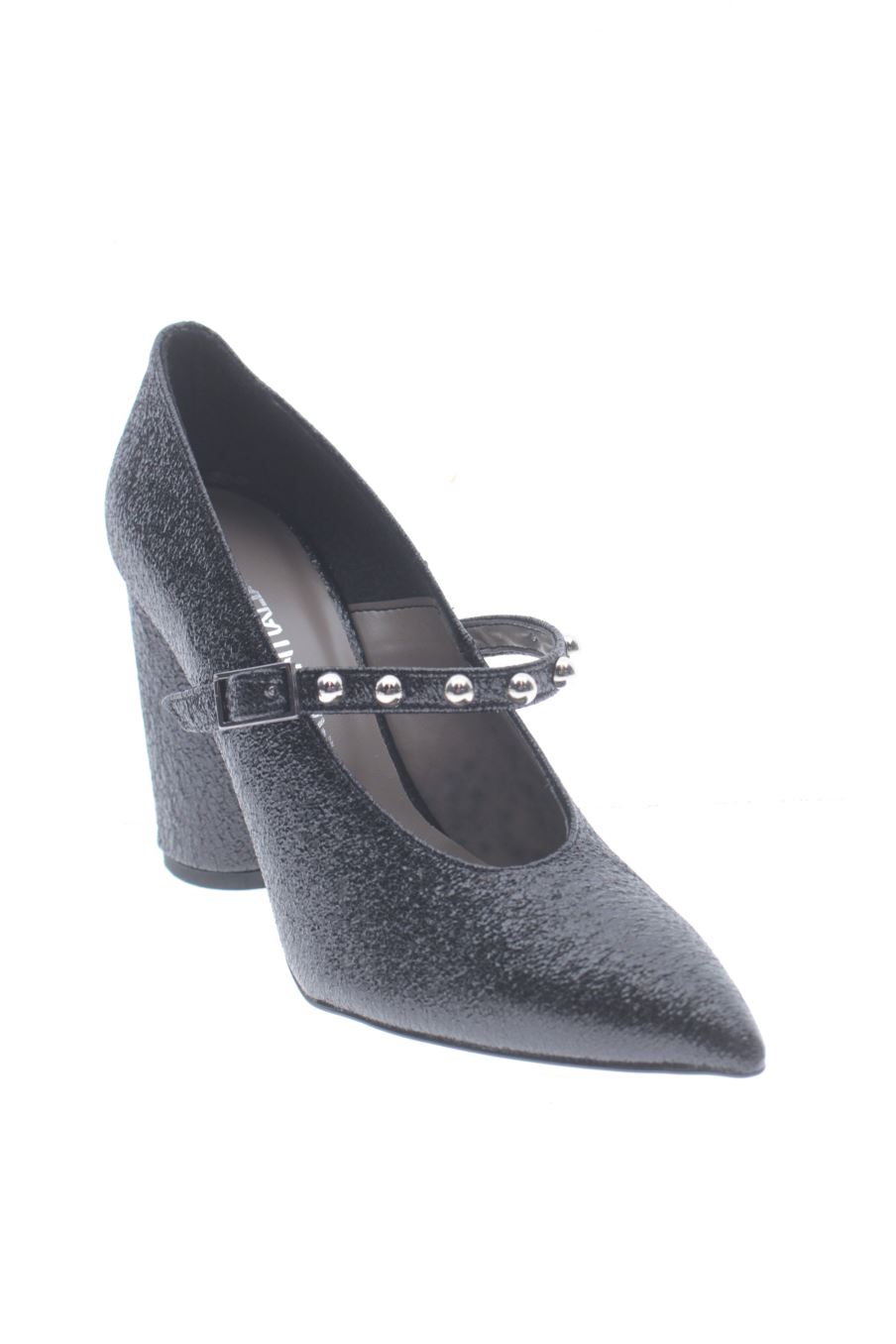 Zapatos de tacon de Made in italy de la talla 37, de color nero