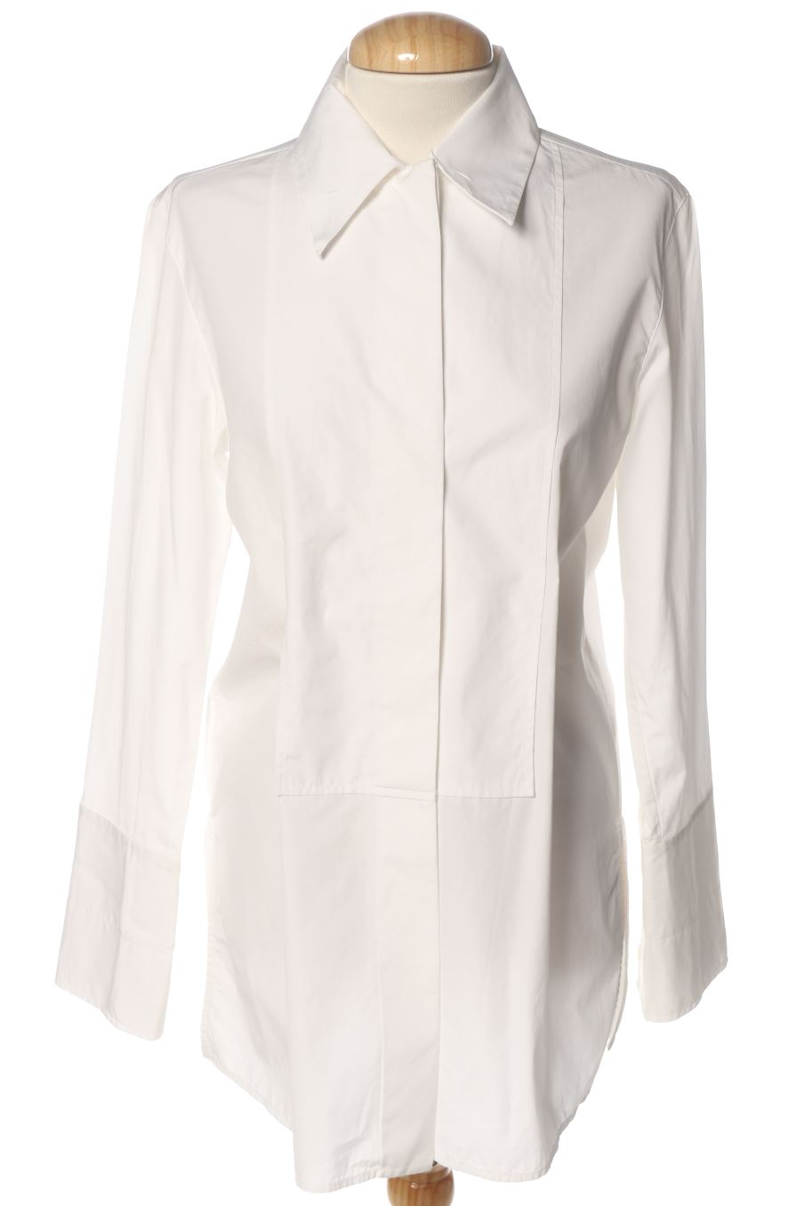 Camicia de Massimo Dutti de la talla XS, de color bianco