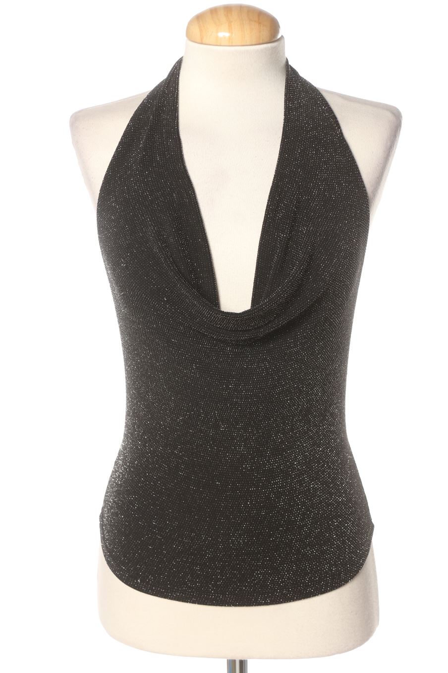 Top de Stradivarius de la talla S, de color negro