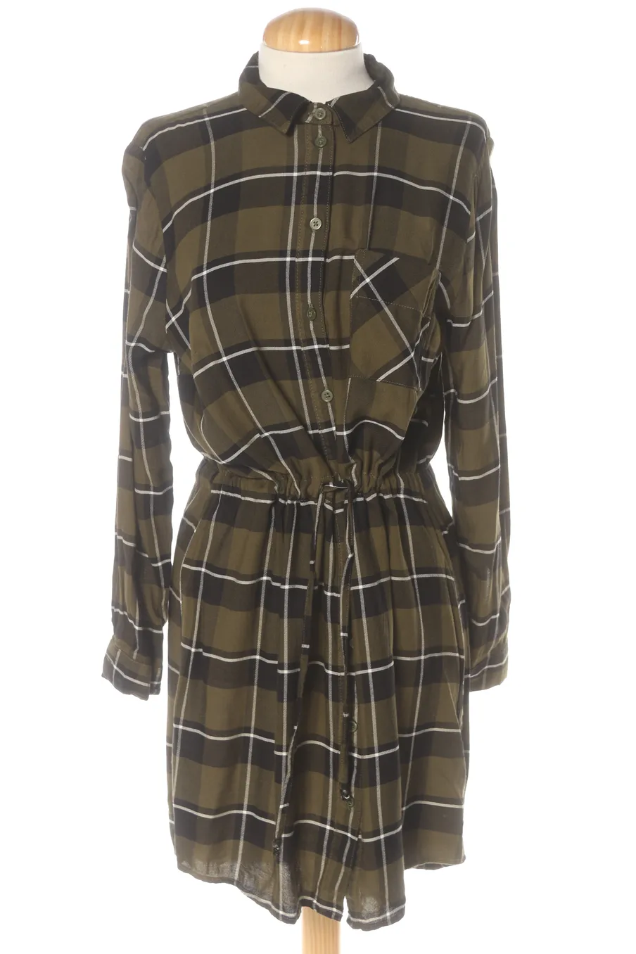 Robe de jour H&M de la taille 38, de couleur carreaux
