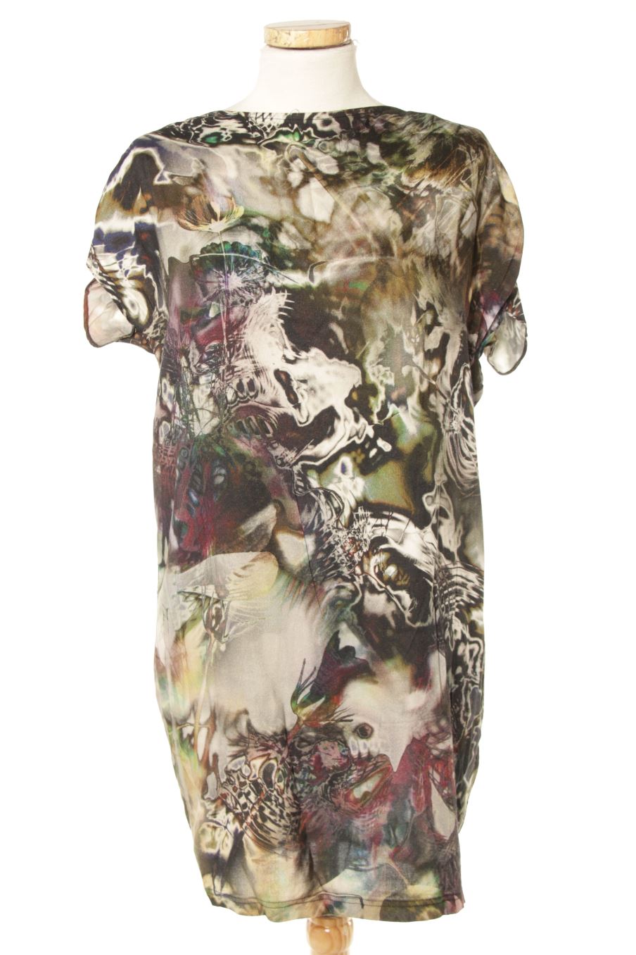 Robe casual Trafaluc de la taille M, de couleur imprimés