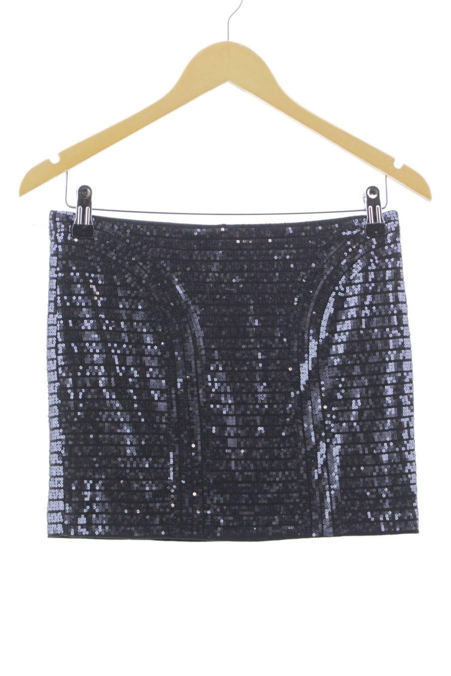 Jupe Amisu de la taille 38, de couleur noir