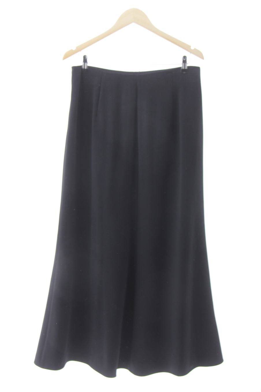 Falda de Zara de la talla L, de color negro
