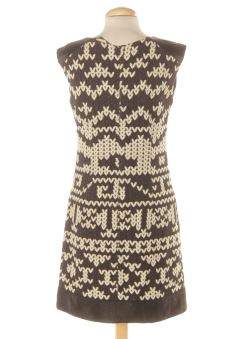 Robe casual M Brebis Noir