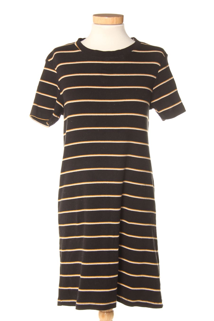Robe casual Pull & Bear de la taille M, de couleur rayures