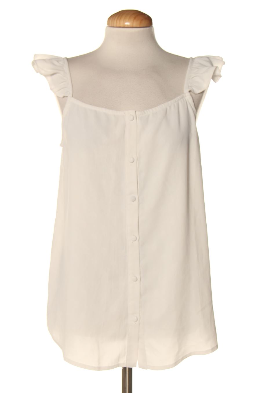 Top Cerise Blue de la taille S, de couleur blanc
