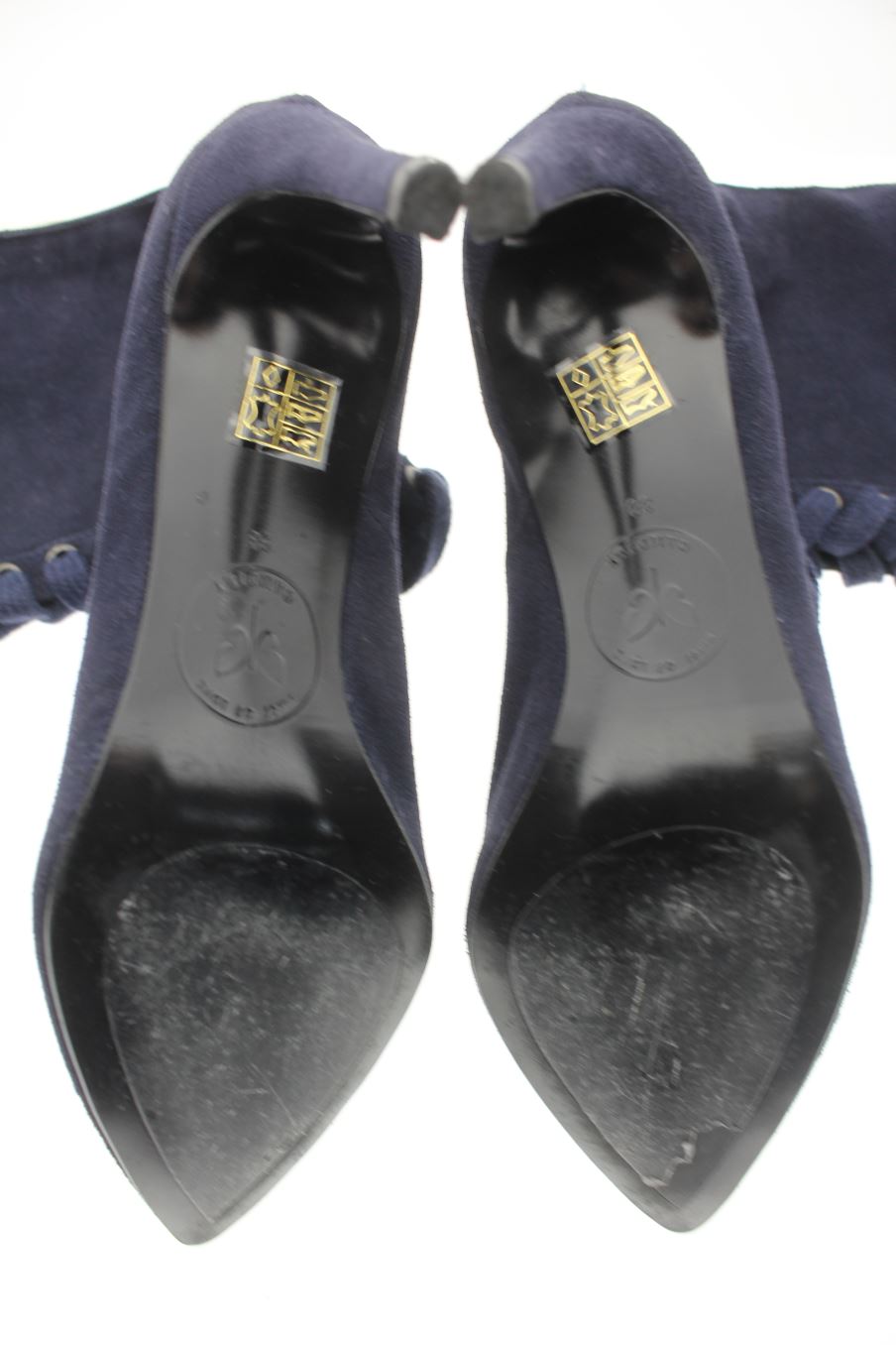 Botas de Cambili de la talla 38, de color azul marino de