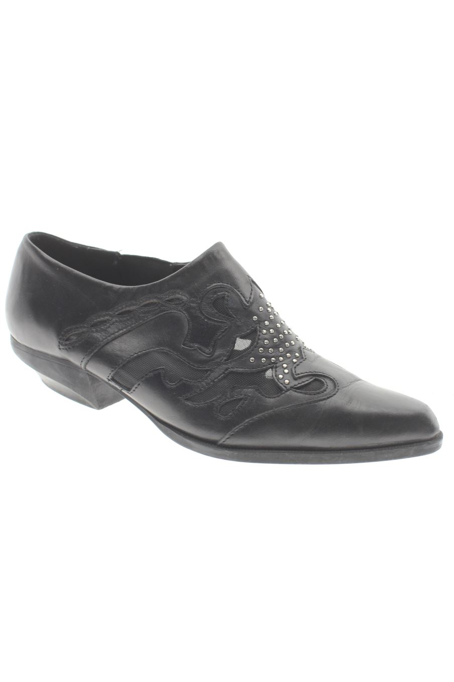 Chaussures plates de Zara de la taille 36, de couleur noir de