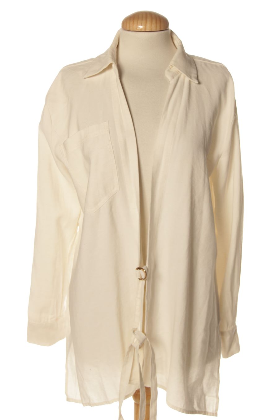 Gilet MOTF de la taille S, de couleur blanc