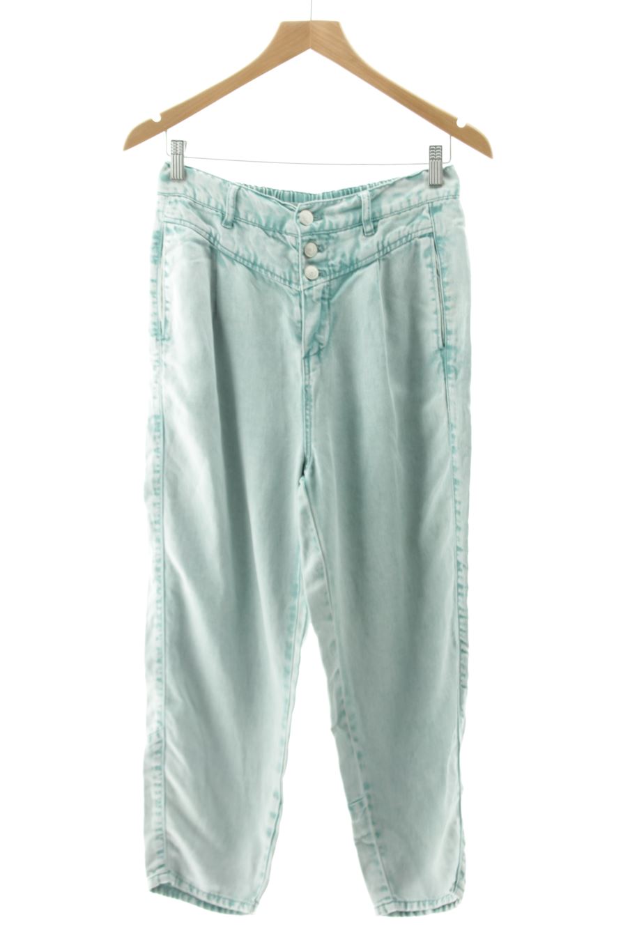 Jeans Sfera de la taille 36, de couleur vert de denim