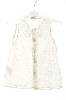 Kurzärmelige Bluse 122 Coconut