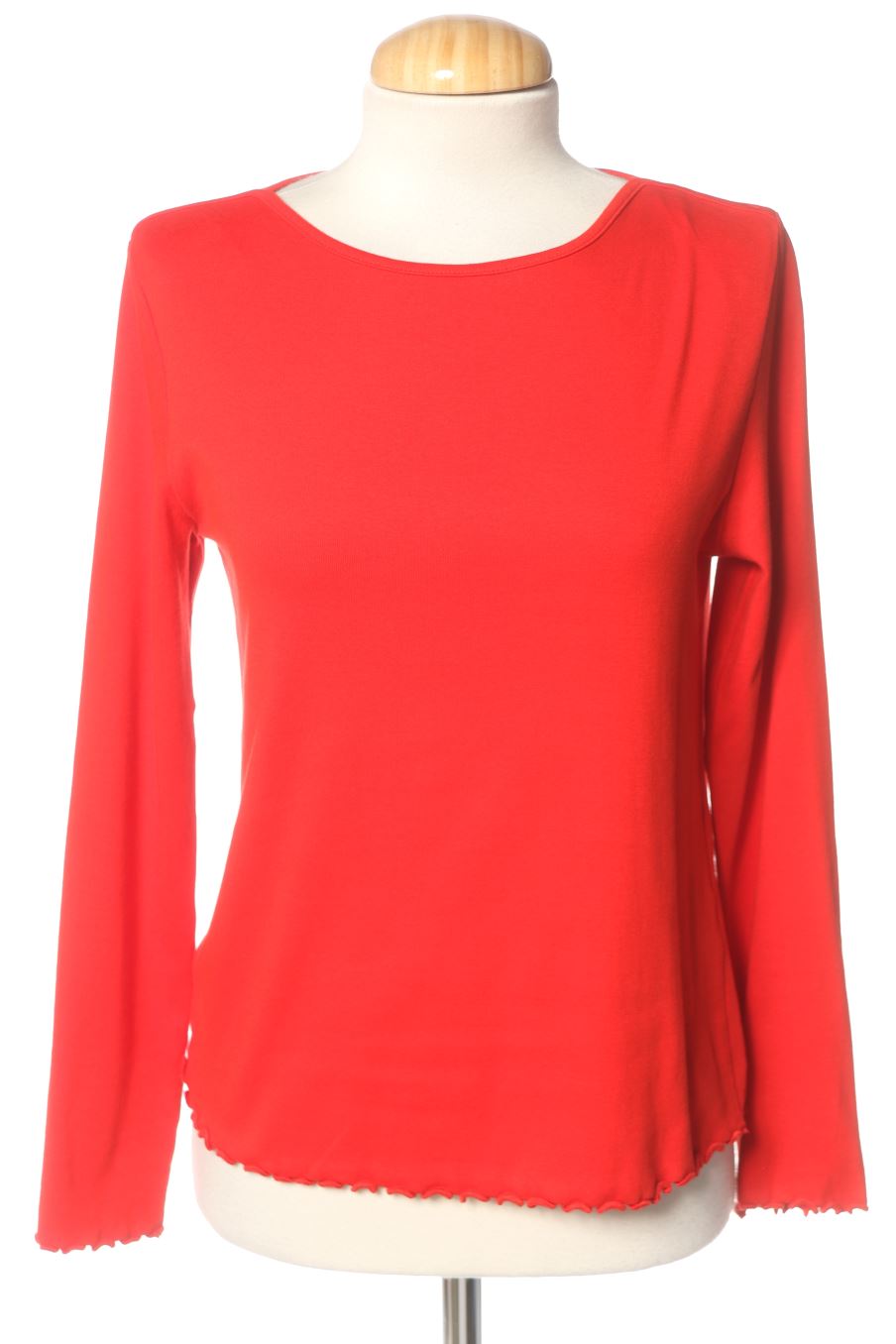 Camiseta manga larga de Easy wear de la talla M, de color rojo