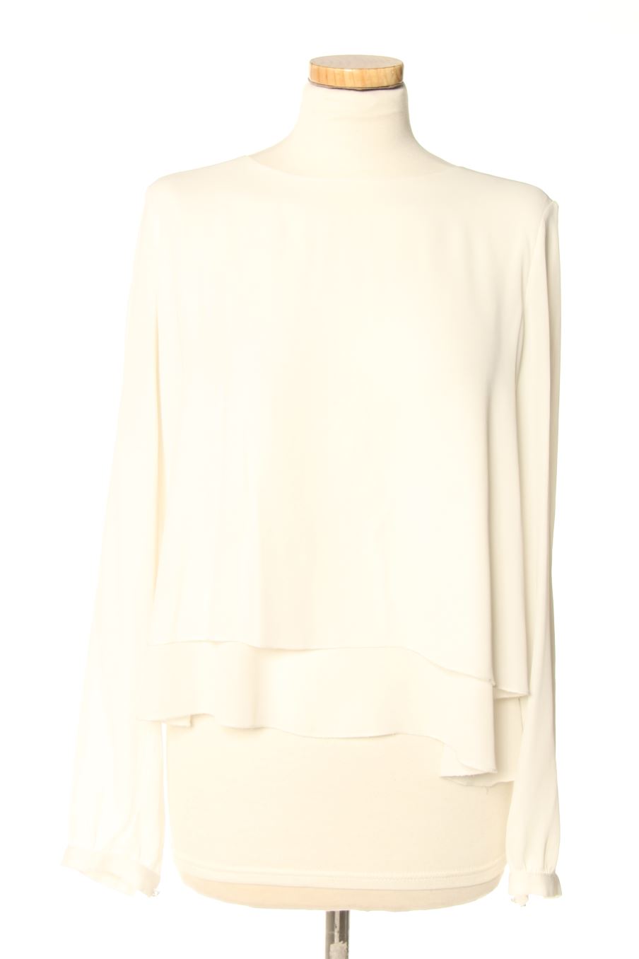 Blouse à manches longues Fórmula Joven de la taille 42, de couleur beige