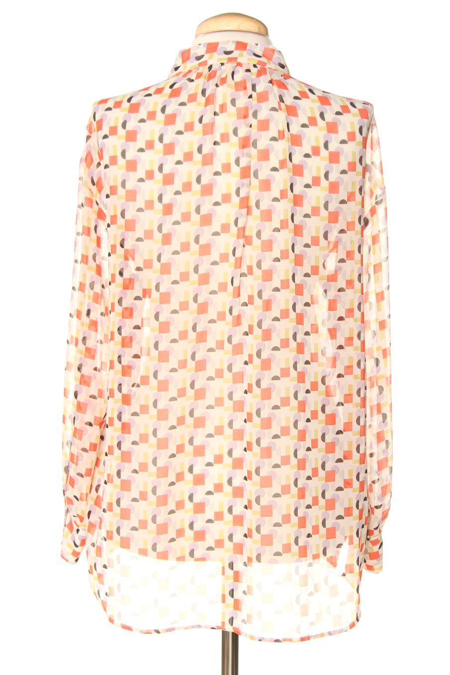 Blusa de manga larga de Zara de la talla XS, de color estampado