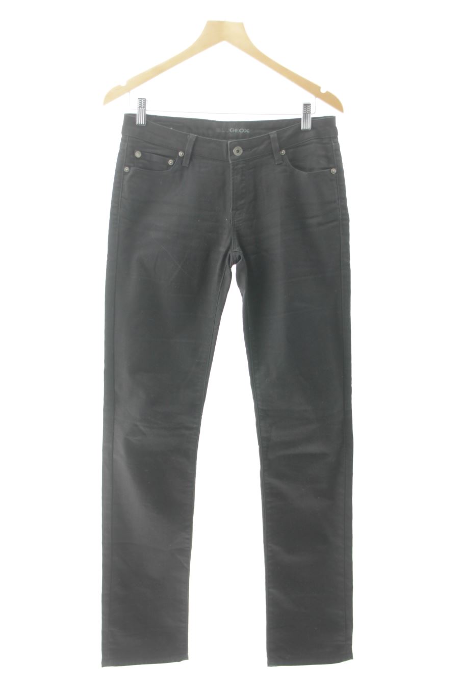 Jeans Geox de la taille 38, de couleur noir de denim