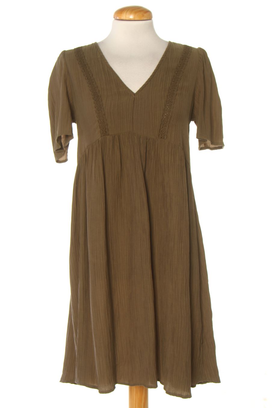 Robe casual ROSBEL de la taille S, de couleur vert