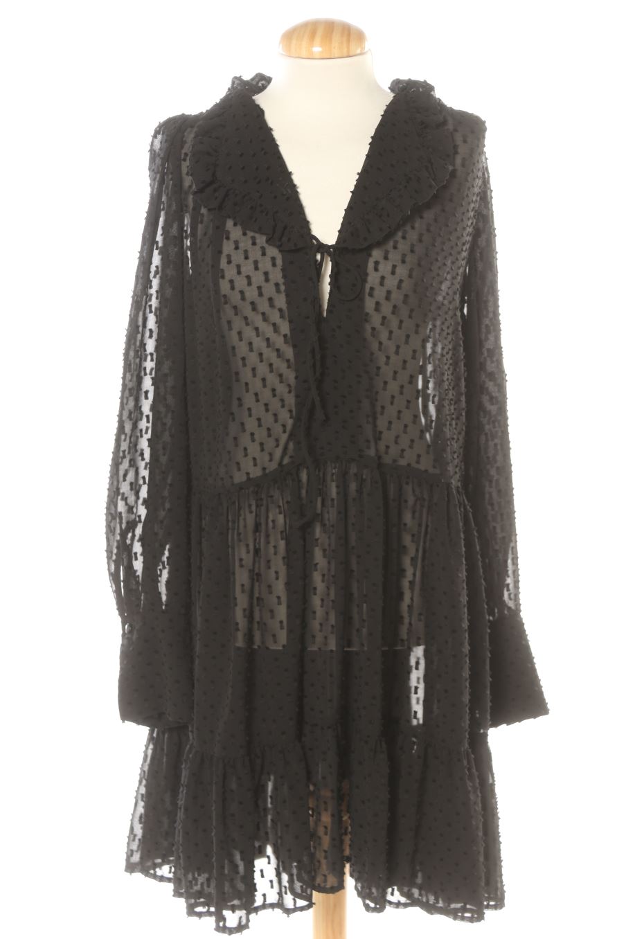 Robe casual H&M de la taille 36, de couleur noir