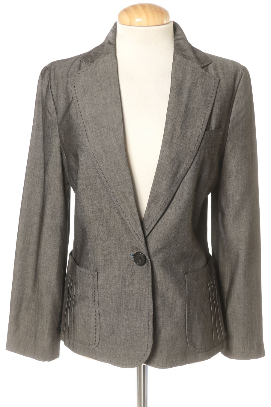 Blazer Mango de la taille 38, de couleur gris