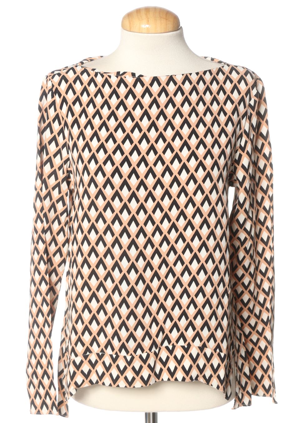 Blouse à manches longues Zara de la taille S, de couleur imprimés