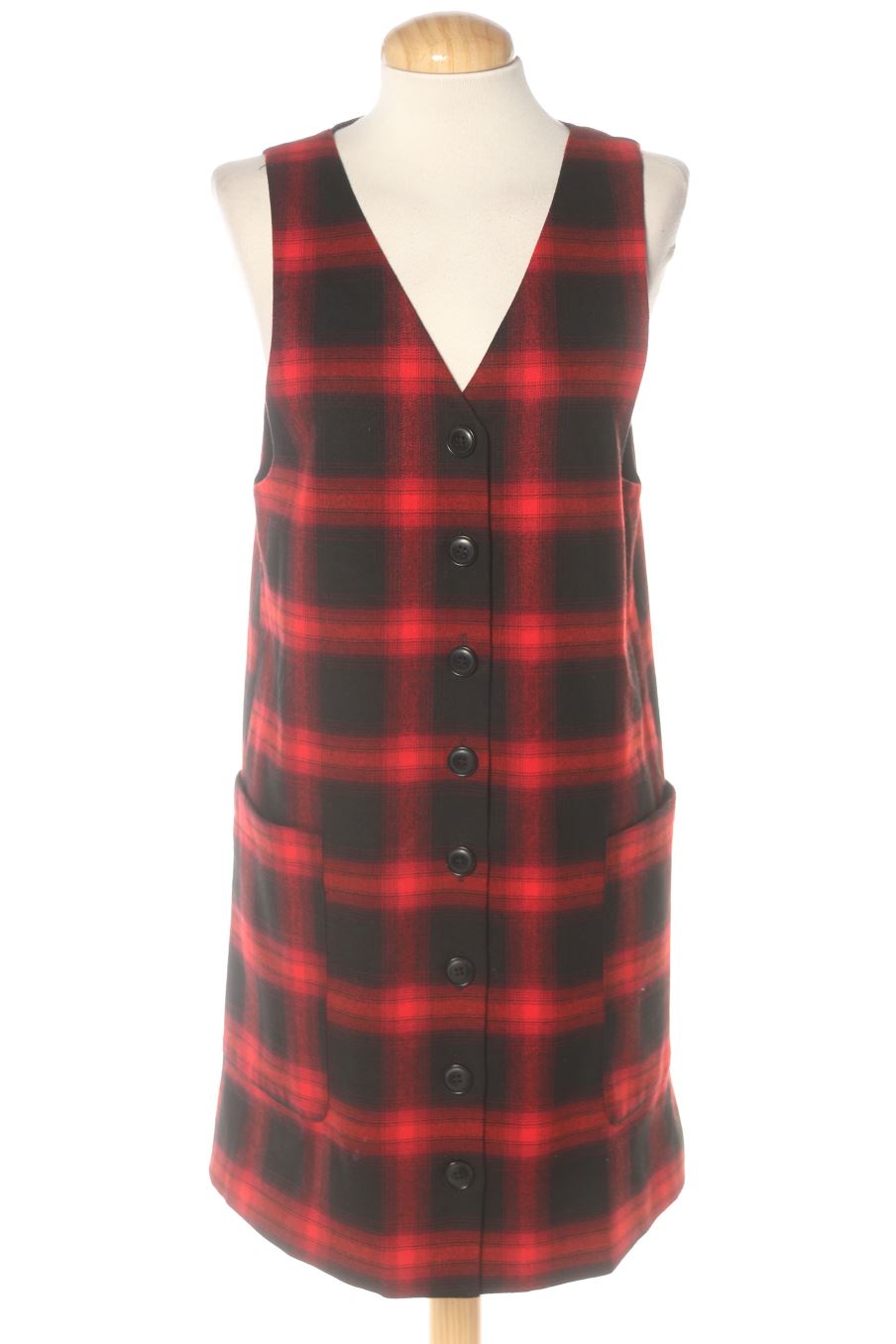 Vestido casual de Mango de la talla XS, de color cuadros