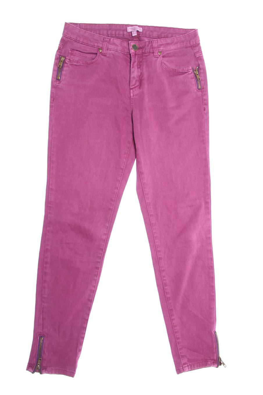 Jeans Cortefiel de la taille 36, de couleur pourpre de denim