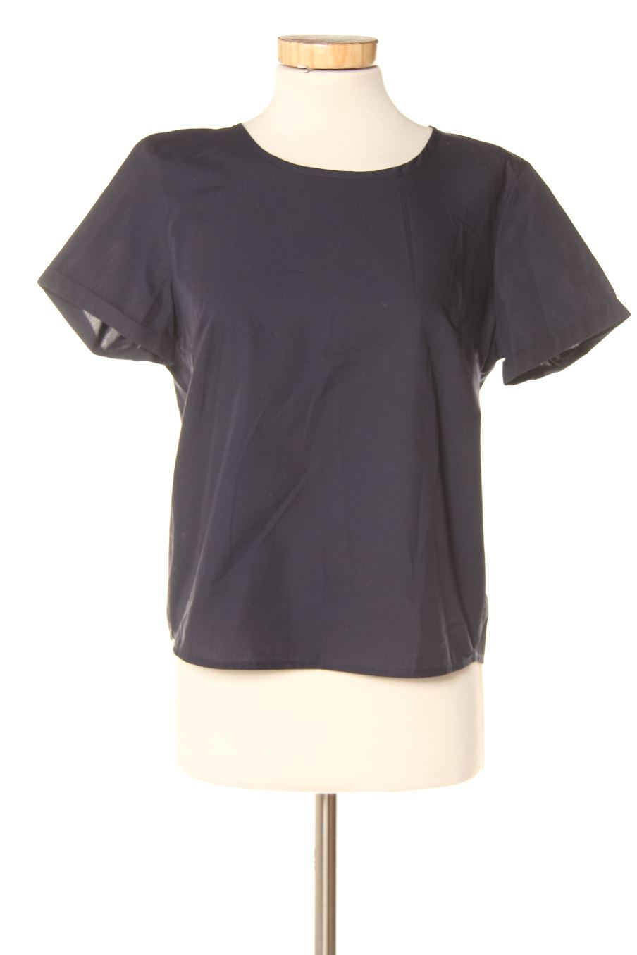 Blusa de manga corta de PERCENTIL de la talla S, de color azul marino
