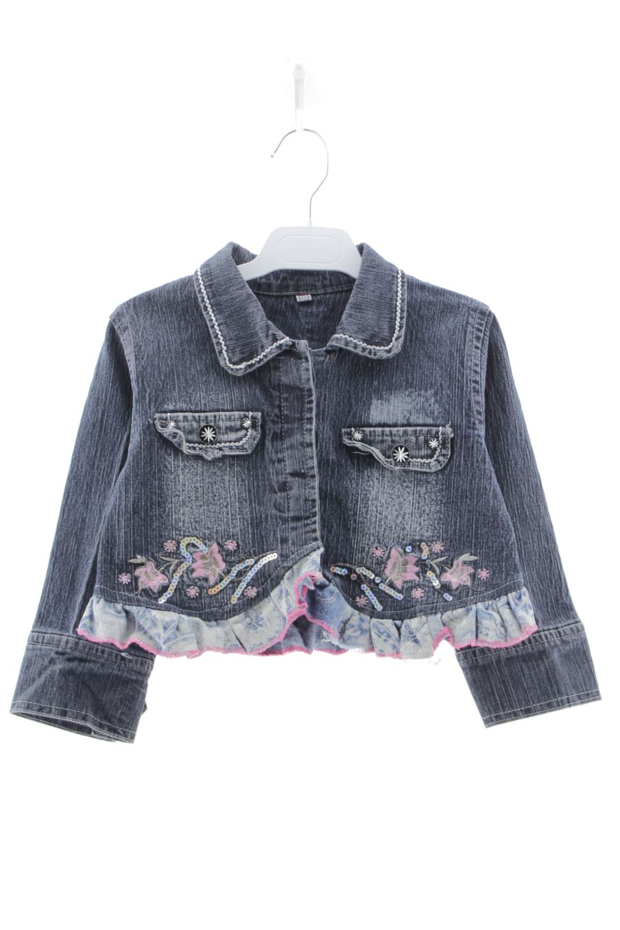 Blouson PERCENTIL de la taille 10 ans de denim de seconde main