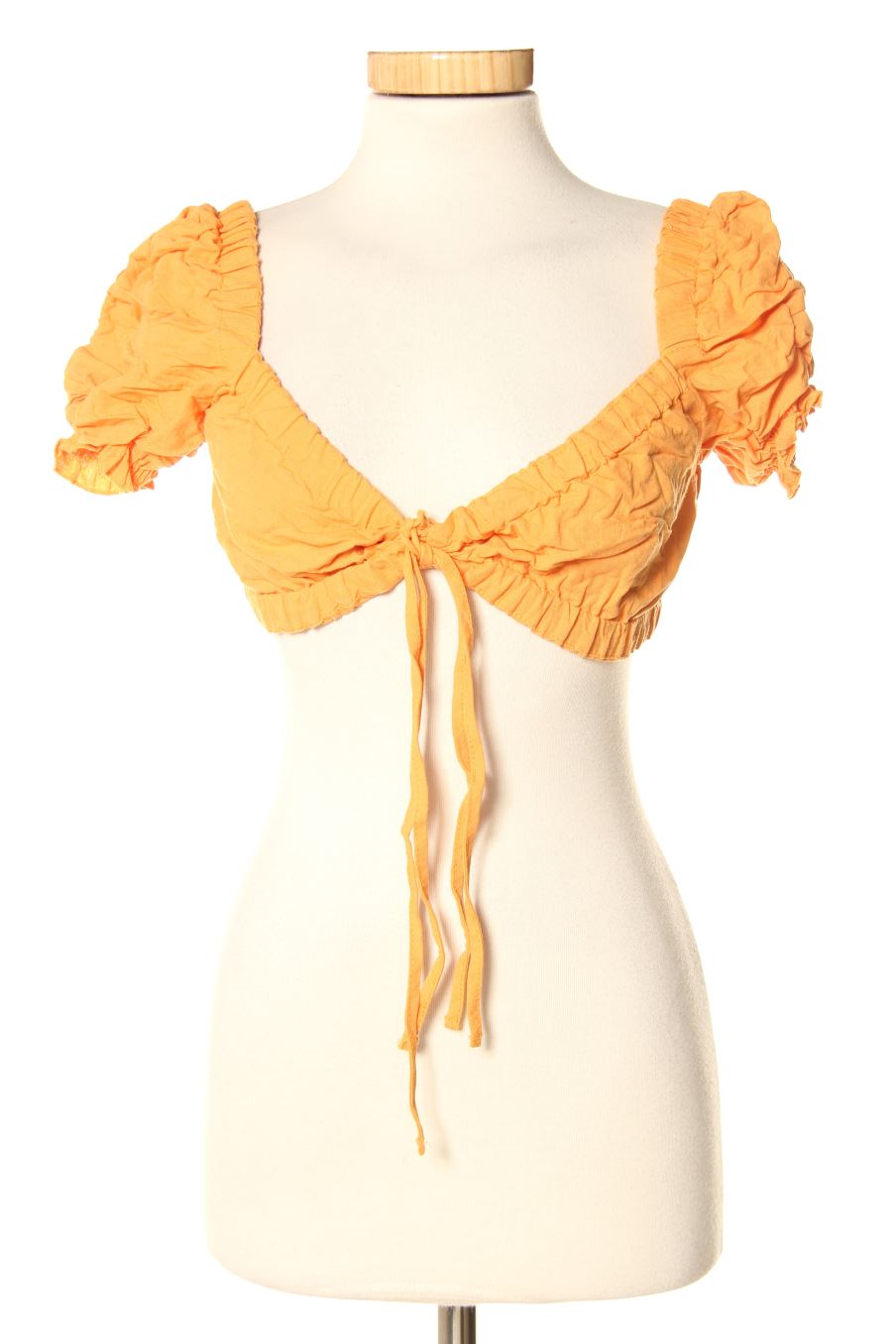 Top de Bershka de la talla XS, de color arancione