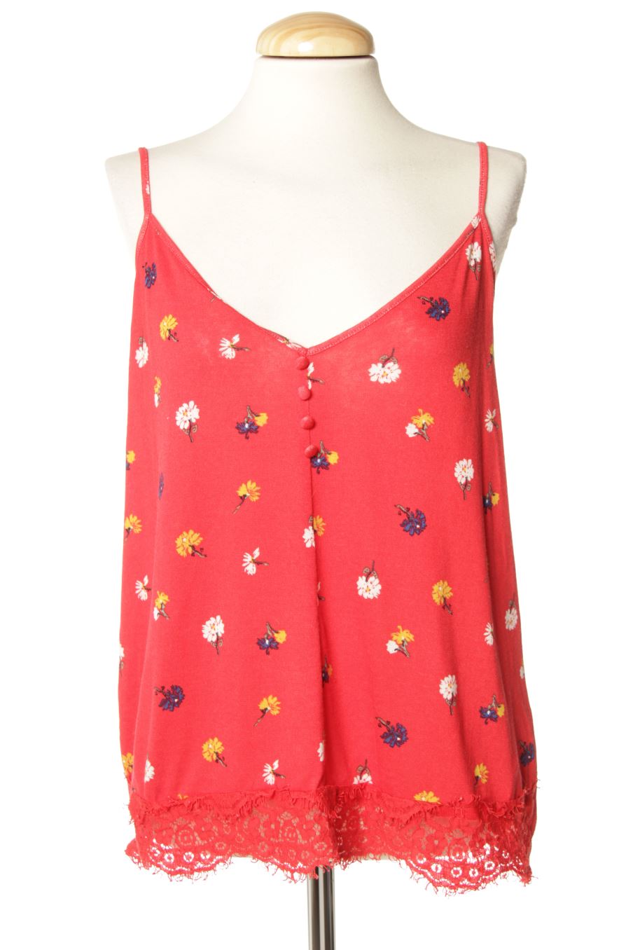 Top de Springfield de la talla L, de color flores