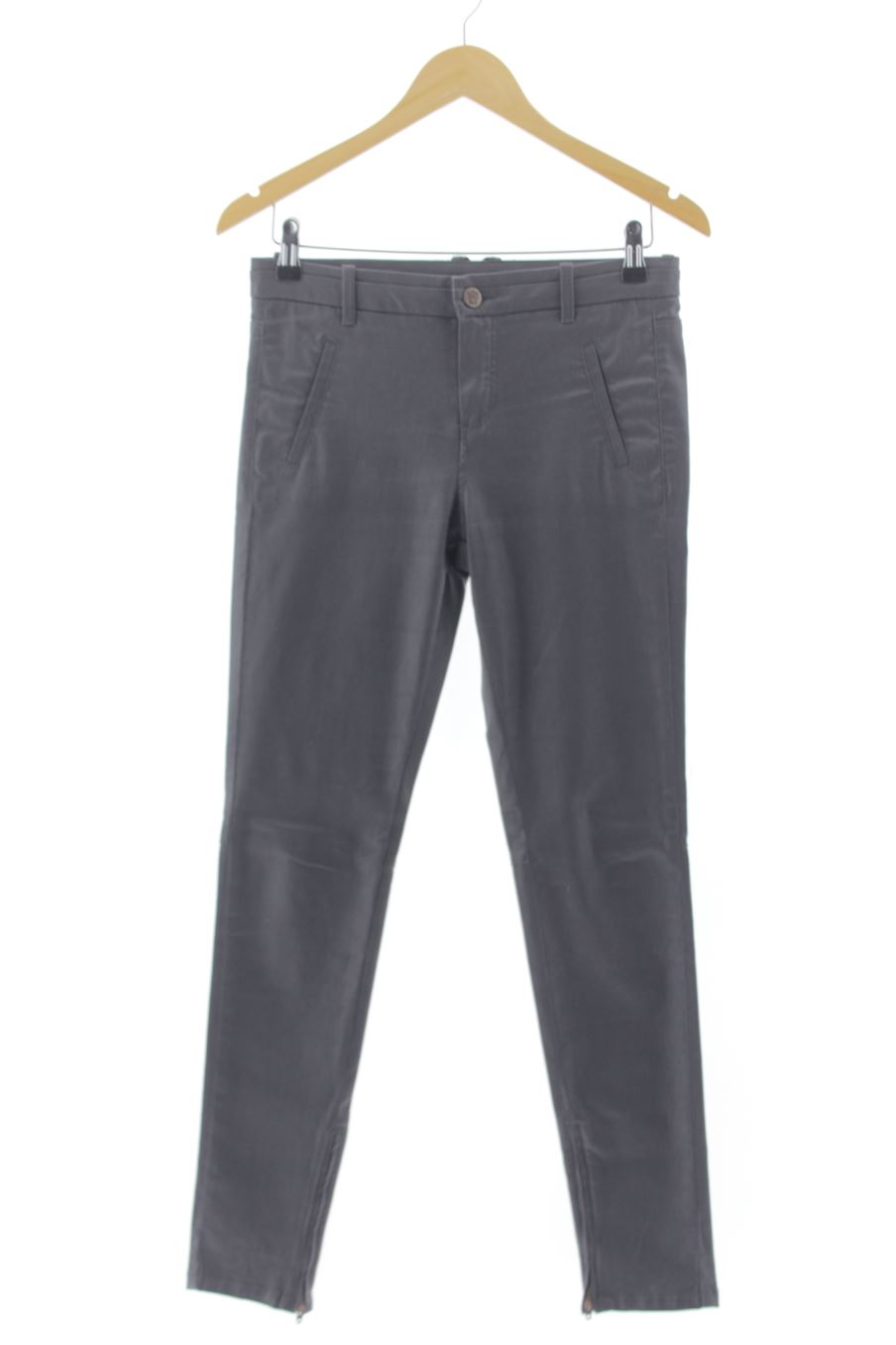 Jeans von Massimo Dutti Größe 38, Farbe Grau, aus Jeanskleidung für