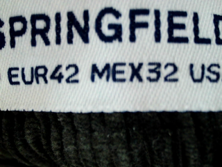 Pantalon largo de Springfield de la talla 42