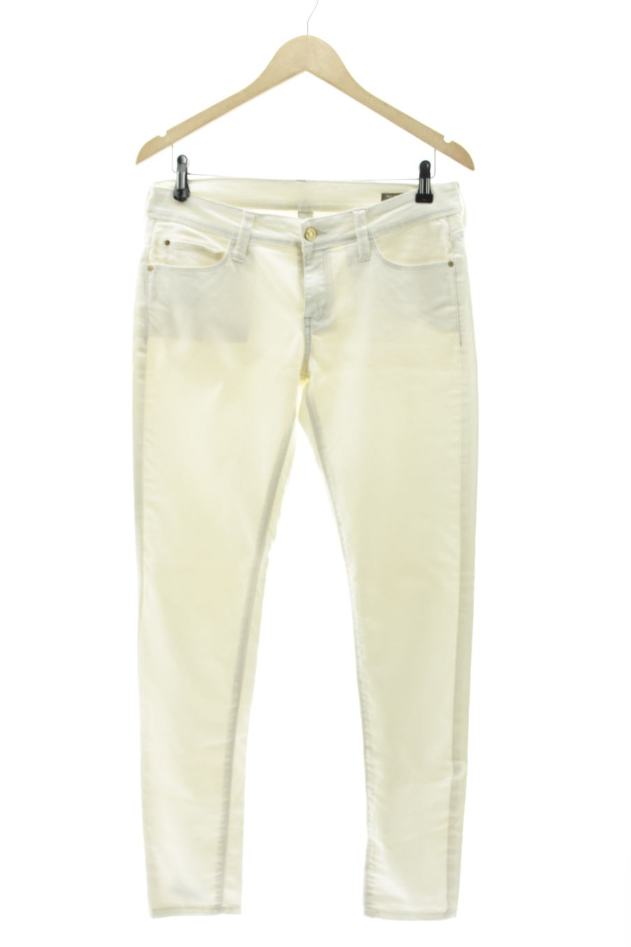 Jeans Mango de la taille 40, de couleur blanc de denim