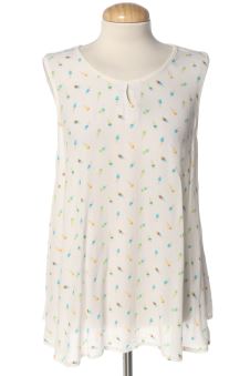 Blusa a maniche corte M Bleu de SYM