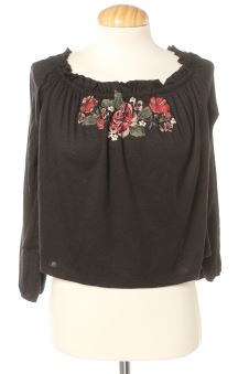 Blouse à manches longues S Bershka