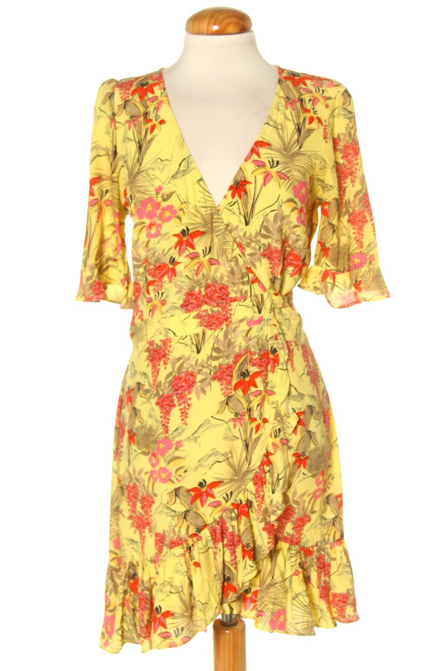Robe casual Zara de la taille S, de couleur imprimés