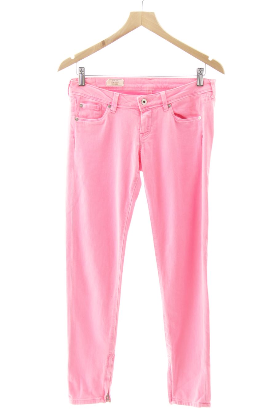 Jeans von Pepe Jeans Größe 38, Farbe Rosa, aus Jeanskleidung für