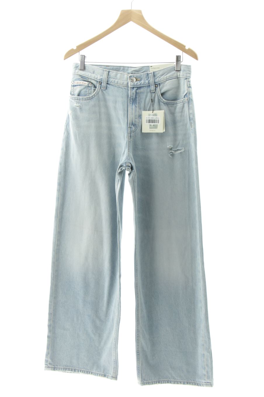 Jeans von Calvin Klein Größe 40, Farbe Blau, aus Jeanskleidung für