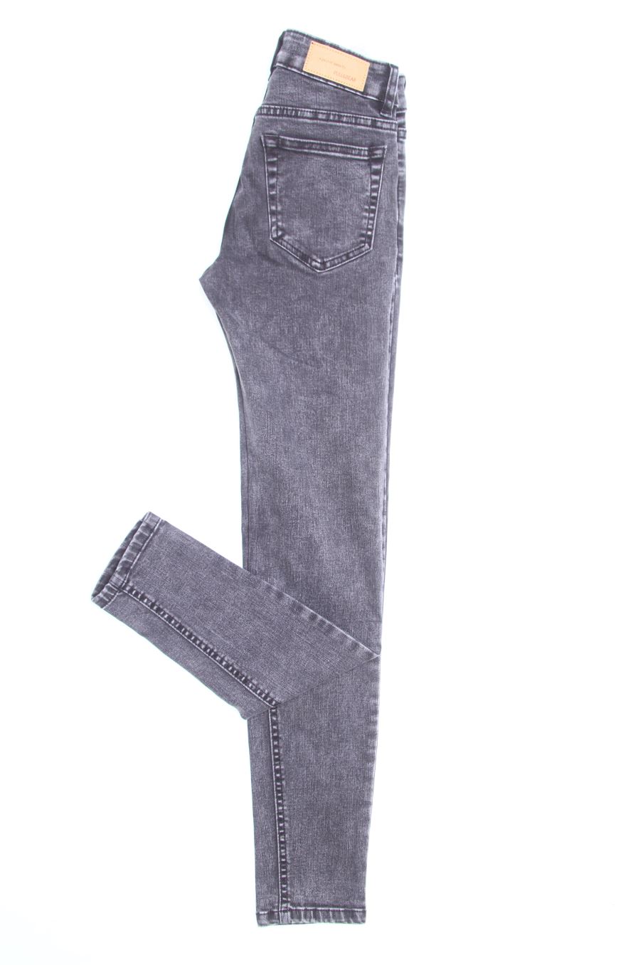 Jeans Pull & Bear de la taille 32, de couleur gris de denim